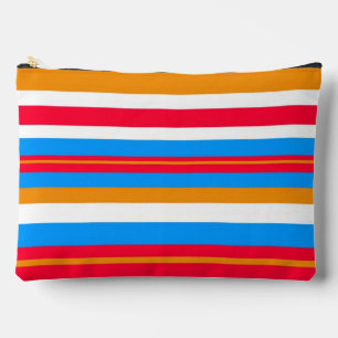 Pochette À Accessoires rayures colorées