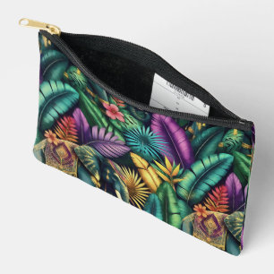 Pochette À Accessoires Rêves de jungle d'éléphant indien - Surface transp