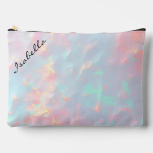 Pochette À Accessoires Rose Pâle Menthe Douce Or Luxe Collection Moderne