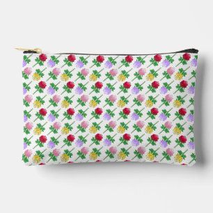Pochette À Accessoires Roses colorées dans un beau motif
