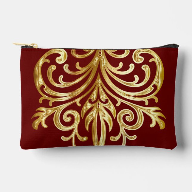 Pochette À Accessoires Rouge foncé, Christmas Gifts Authority® (Recto)