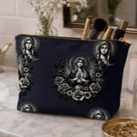 Sacré Marie Catholique Chrétien Rich Navy Profond