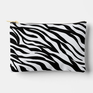 Pochette À Accessoires Safari noir et blanc Poster de animal Zebra