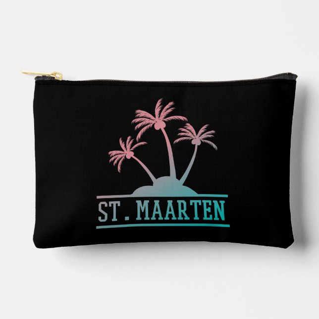 Pochette À Accessoires Saint-Martin | Saint Martin Gradient (Recto)