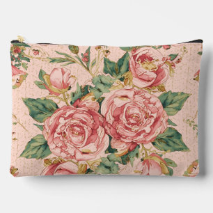Pochette À Accessoires Saint-Valentin romantique avec de belles roses, ro