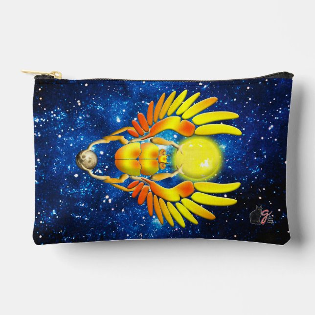 Pochette À Accessoires Scarab Petit (Recto)