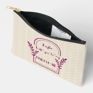Pochette À Accessoires Seras-Tu Ma Femme De Service ?