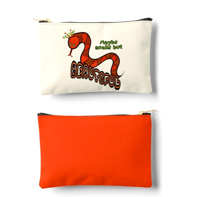 Pochette À Accessoires Serpent rouge (Créateur téléchargé)