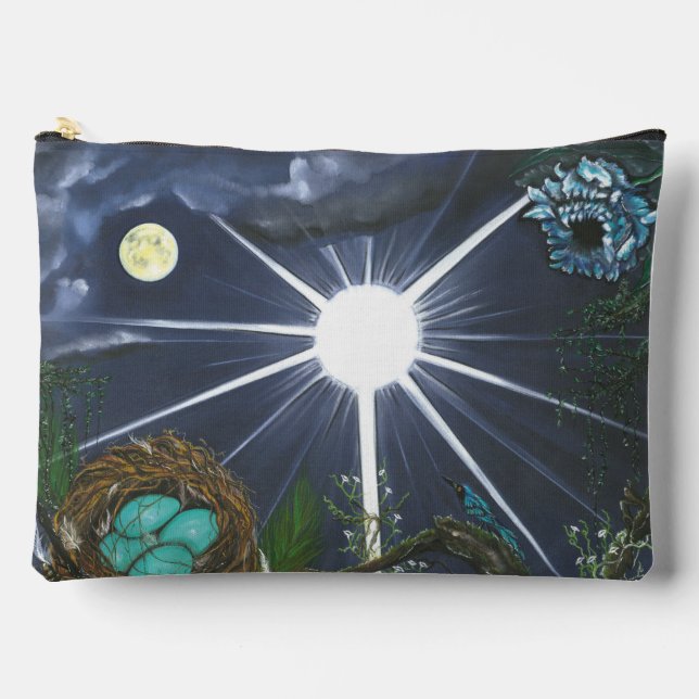 Pochette À Accessoires Silence de l'Espace Sacré (Recto)