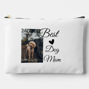 Pochette À Accessoires Simple animal coloré ajouter nom photo chien maman