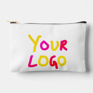 Pochette À Accessoires simple et minimal ajoutez votre logo/votre design 