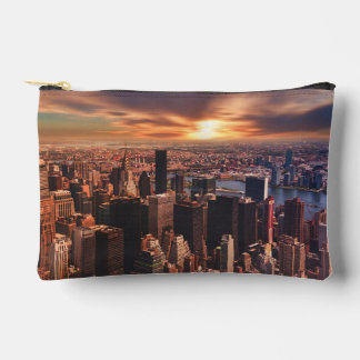 Pochette À Accessoires Small accessory pouch with city skyline image