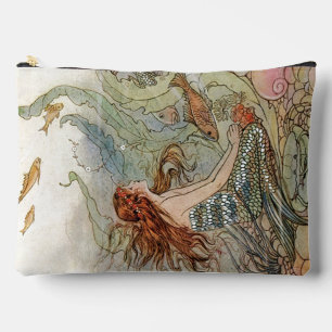 Pochette À Accessoires Sous la mer Sirène Vintage