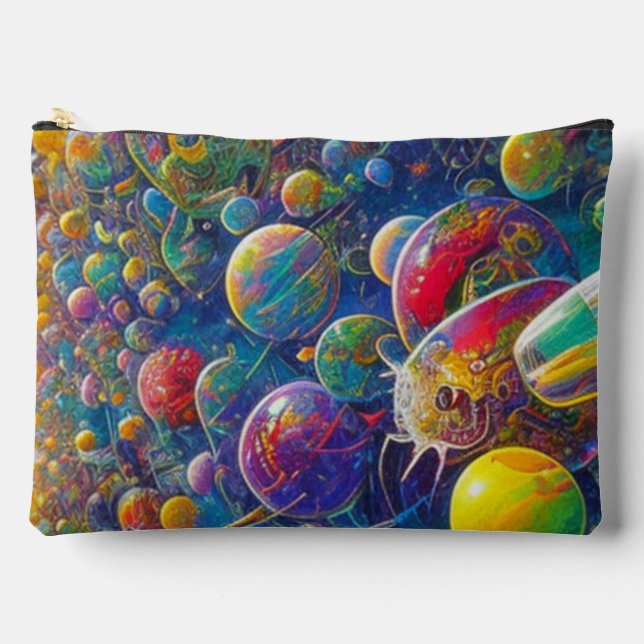 Pochette À Accessoires Space Race large accessory bag pouch (Recto)