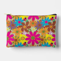 Super les années 70 Hippie Floral Retro Puissance