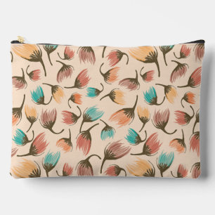 Pochette À Accessoires Sur les dunes lointaines de galets floraux secoués