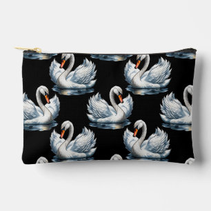 Pochette À Accessoires Swan Birds Design Motif