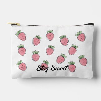 Pochette À Accessoires Sweet Strawberry Print