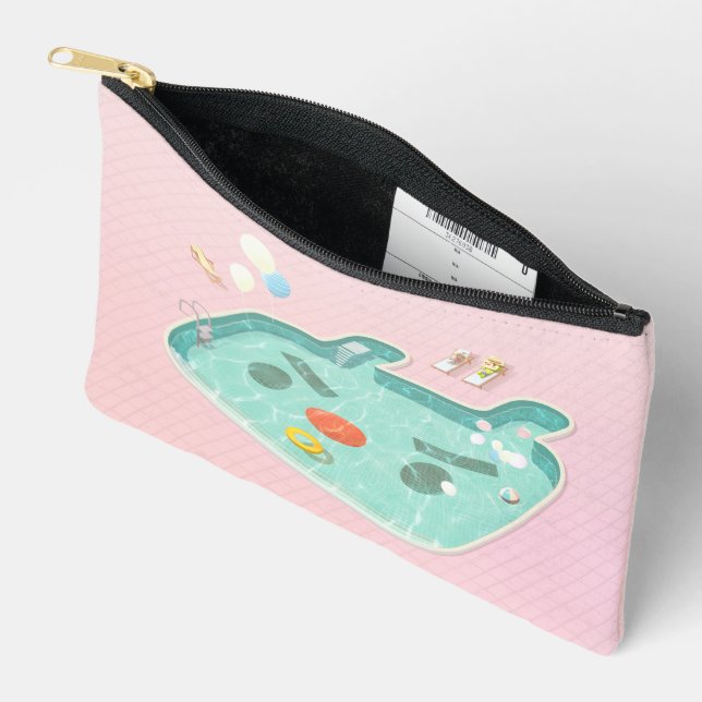 Pochette À Accessoires Swimming Pool (Ouvrir)