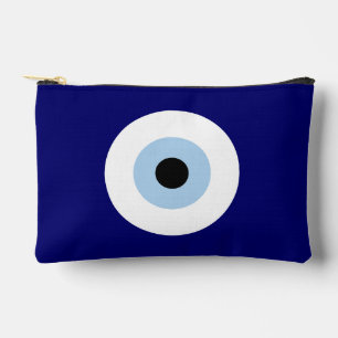 Pochette À Accessoires Symbole de protection des yeux bleus personnalisés