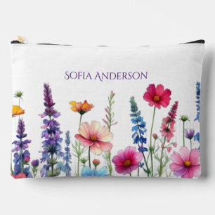 Pochette À Accessoires Symphonie fleur sauvage