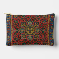 Tapis persan rouge bleu classique