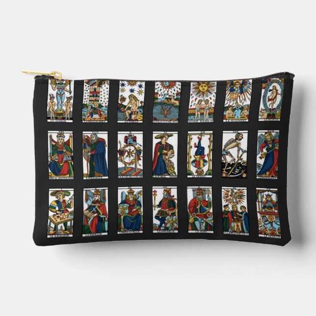 Pochette À Accessoires Tarot Major Arcana (Recto)