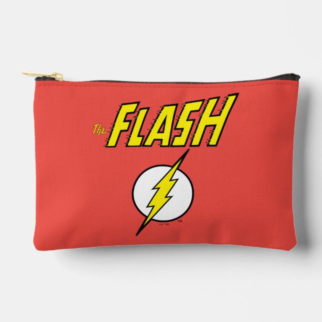 Pochette À Accessoires The Flash Name & Lightning Bolt Logo (Recto)