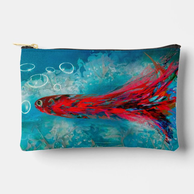 Pochette À Accessoires Thinkin’ in the Deep B G Sea  (Recto)