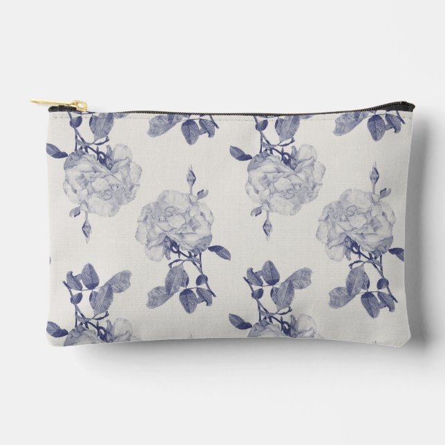 Pochette À Accessoires Toilettes Rose Aquarelle (Recto)