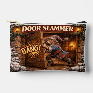 Pochette À Accessoires Traqueur de porte lutin de Noël islandais