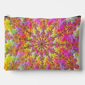 Pochette À Accessoires Trippy Super Funky Fractal Burst