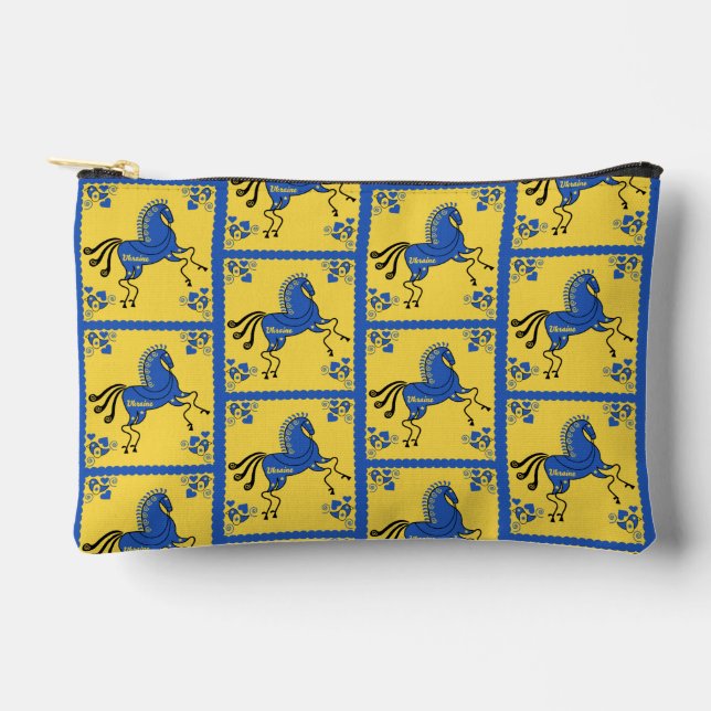 Pochette À Accessoires Ukraine Art populaire slave traditionnel (Recto)