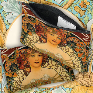 Pochette À Accessoires Un charmant Alphonse Mucha Art nouveau