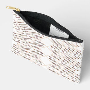 Pochette À Accessoires Un motif géométrique extensible aux formes diamant