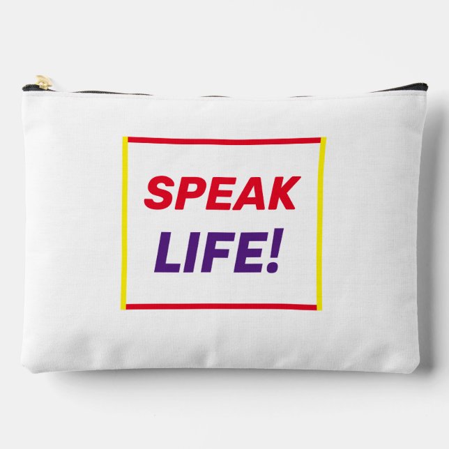 Pochette À Accessoires Un Pouch Encourageant (Recto)