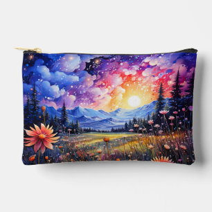 Pochette À Accessoires Une belle illustration du ciel nocturne