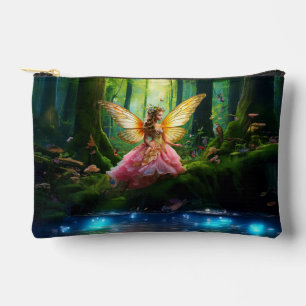 Pochette À Accessoires Une féerie magique forêt boisée