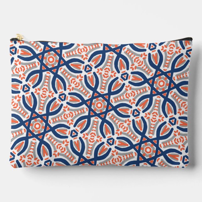 Pochette À Accessoires Vibrant Mosaic Modern BR (Recto)