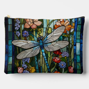 Pochette À Accessoires Vintage Dragonfly art peinture botanique