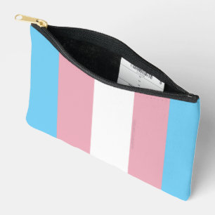 Pochette À Accessoires Visibilité du drapeau de fierté transgenre de Slip