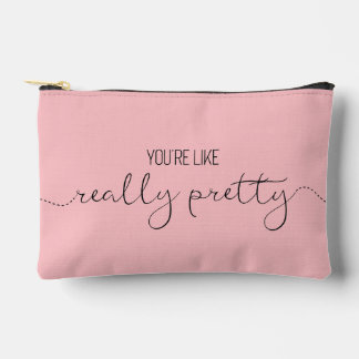 Pochette À Accessoires Vous êtes Comme Vraiment Joli + Nom (E)