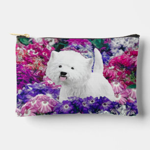 Pochette À Accessoires West Highland White Terrier Peinture Westie Chien