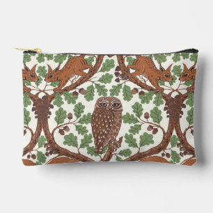 Pochette À Accessoires Whispers/Chouettes et écureuils des bois dans le c