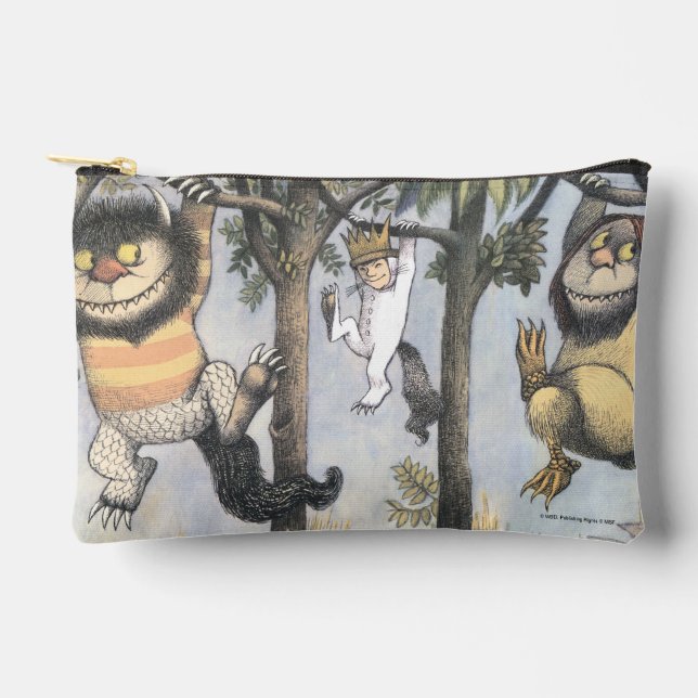 Pochette À Accessoires Wild Things and Max Swinging From Trees (Recto)