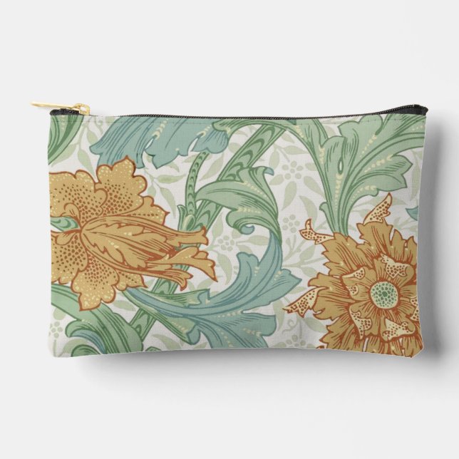 Pochette À Accessoires William Morris modèle floral à tige unique (Recto)