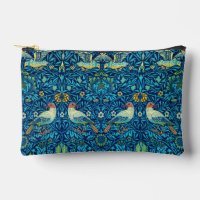 William Morris oiseaux bleus art vintage