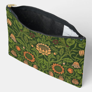 Pochette À Accessoires William Morris Violet et Columbine Art Rug