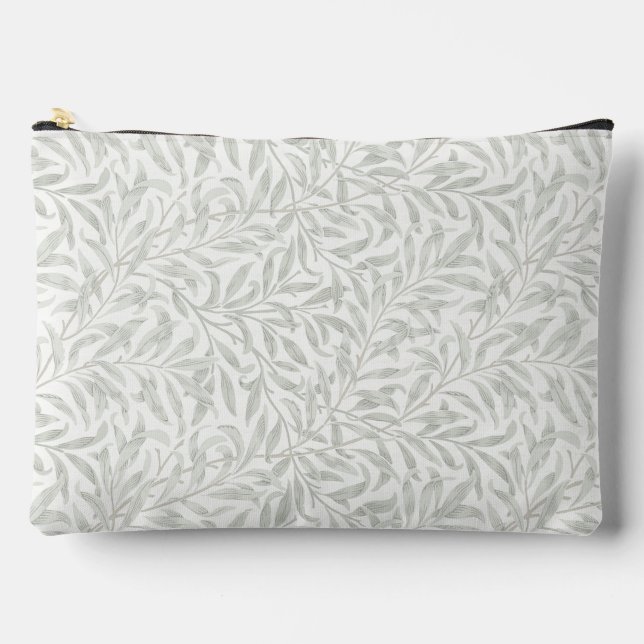 Pochette À Accessoires William Morris Willow vert clair (Recto)