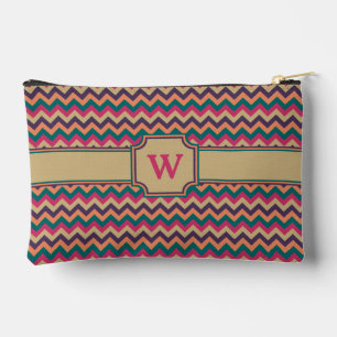 Pochette À Accessoires Zigzag Tropical